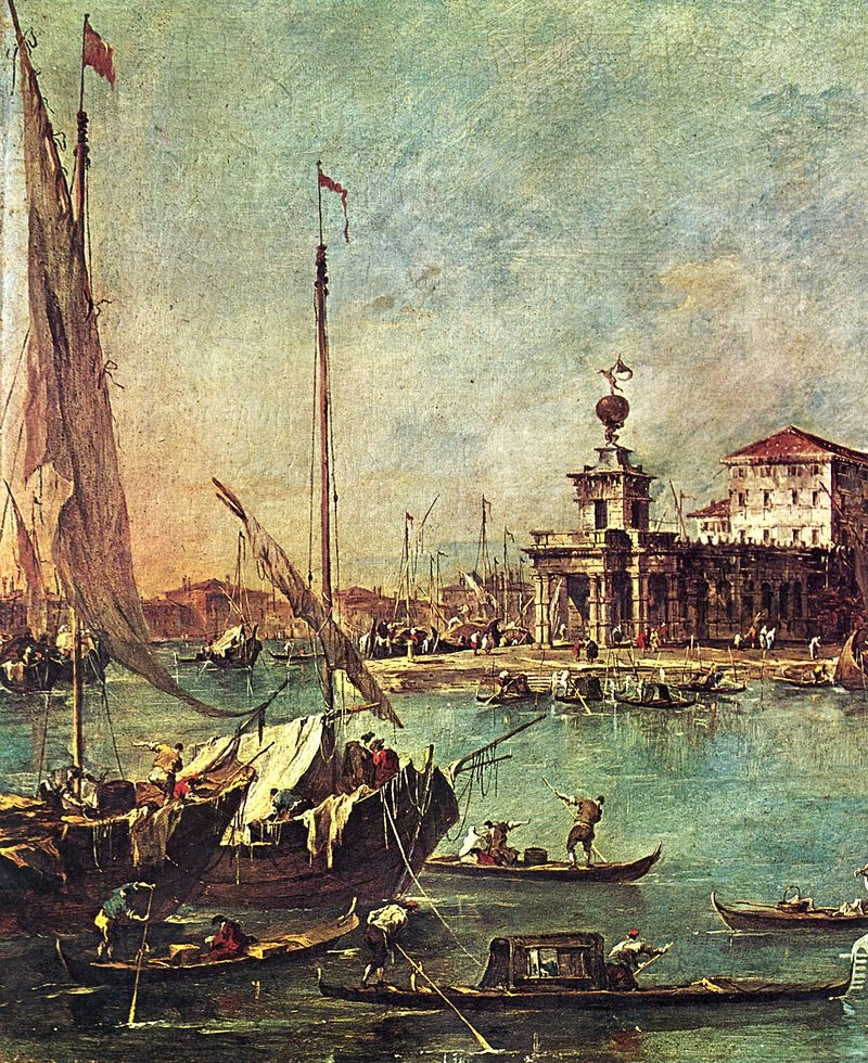 Veduta di Punta Dogana - National Gallery, London